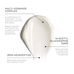 Close-up of Medik8 Advanced Night Ceramide texture, rich cream for overnight hydration.