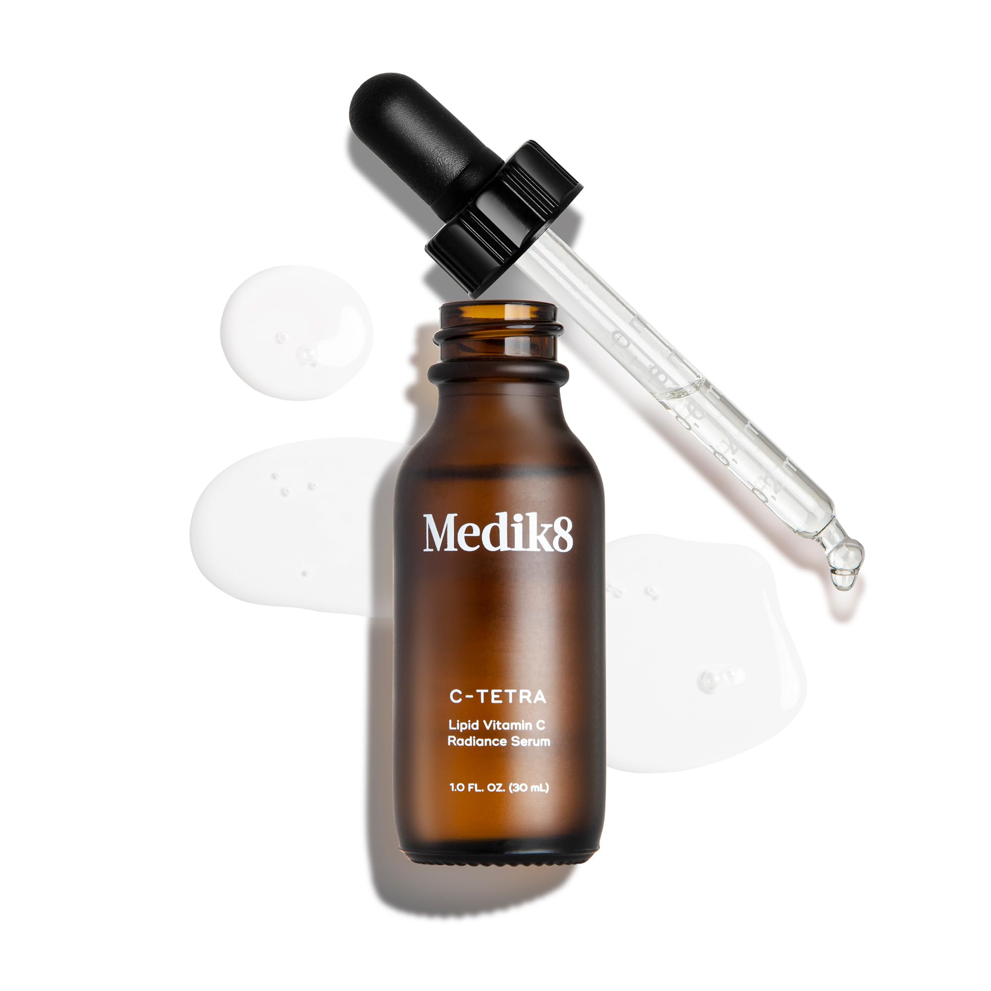 Medik8 C-Tetra vegan and gluten-free packaging for clean beauty.