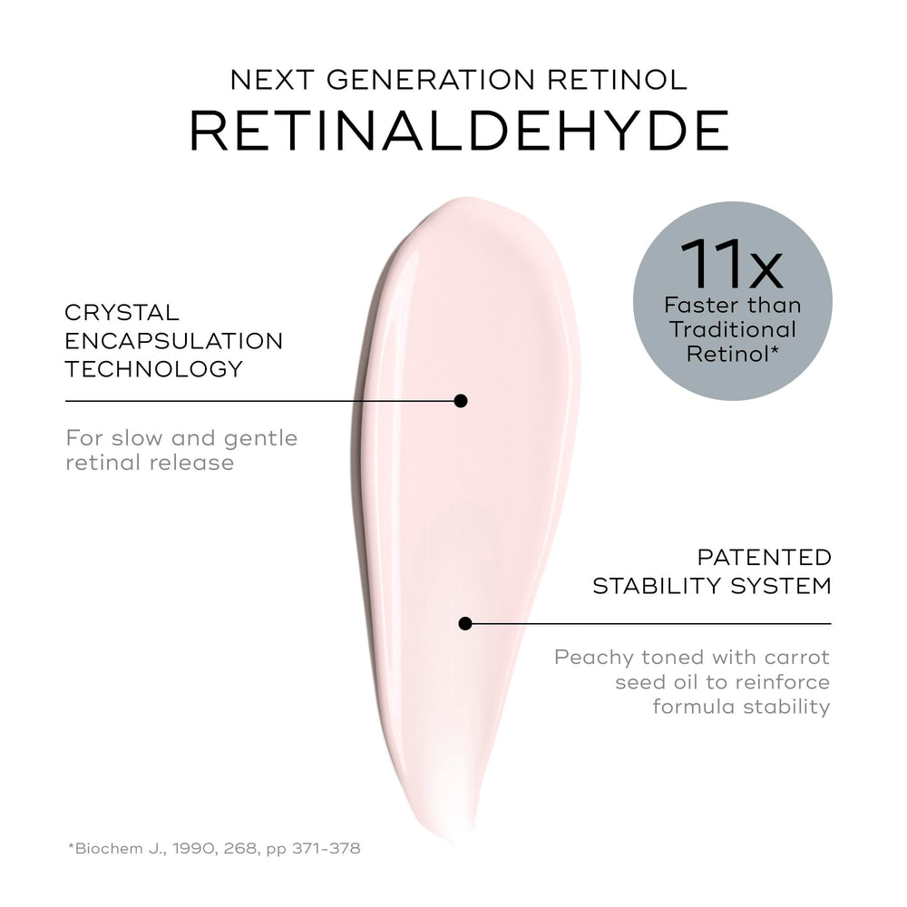 Medik8 Crystal Retinal 1 being applied shows nightly retinoid use for rejuvenation