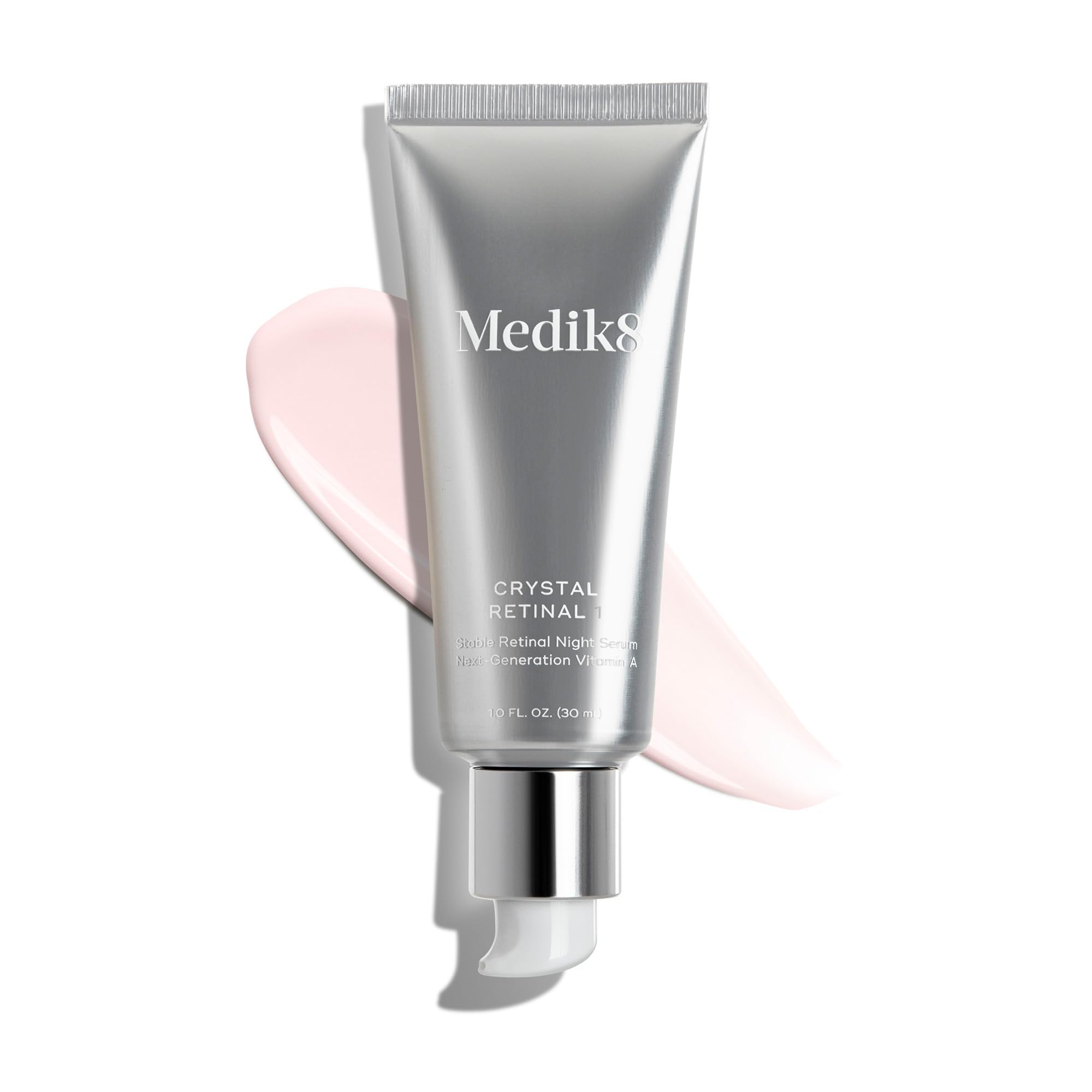 Medik8 Crystal Retinal 1 after-use glow hints at radiant skin potential
