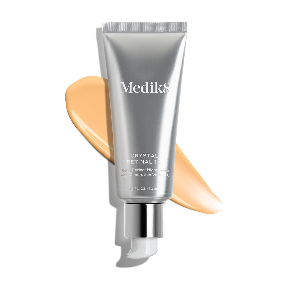 Medik8 Crystal Retinal 10 packaging and outer box for premium skincare.