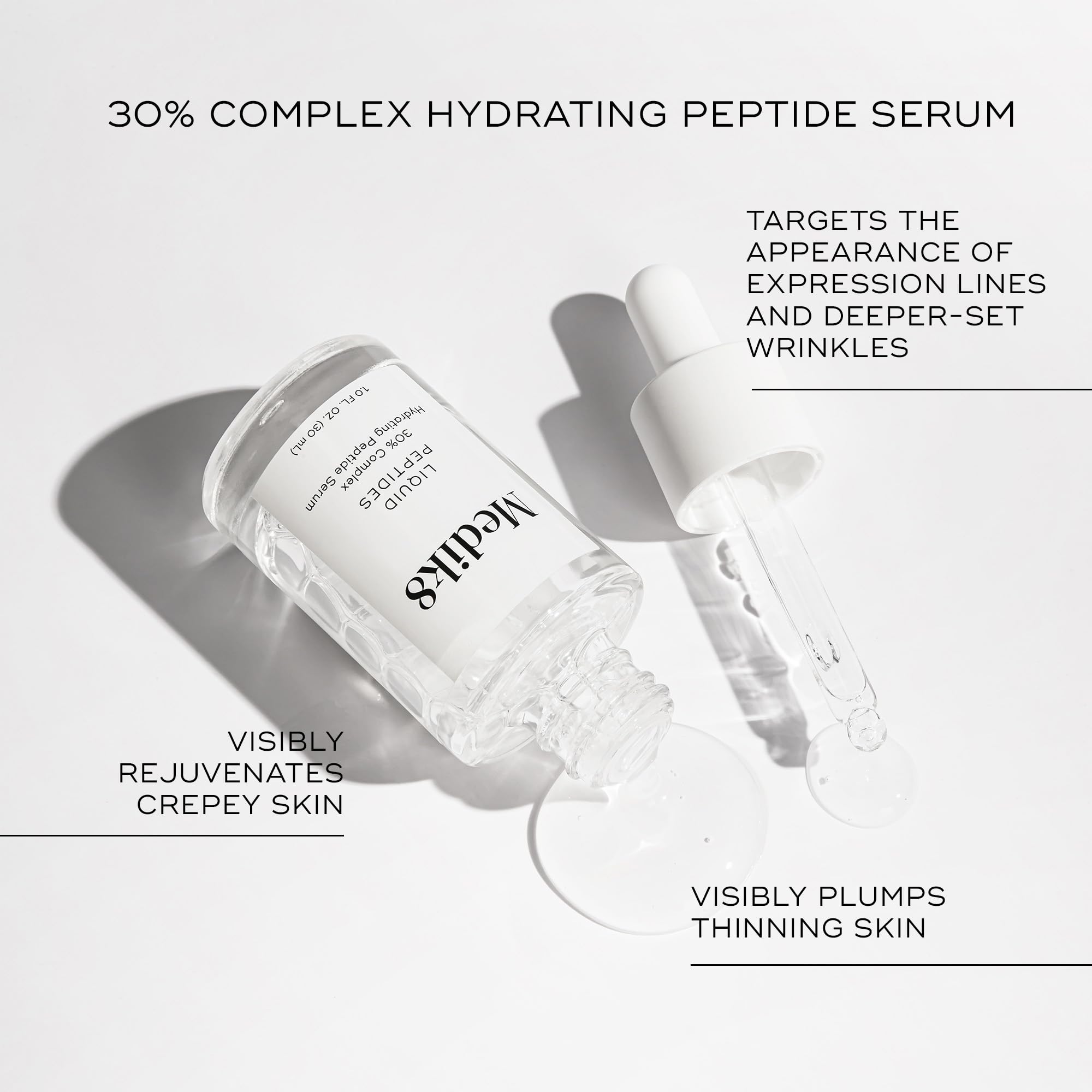 Absorption moment of Medik8 Liquid Peptides with rapid hydration