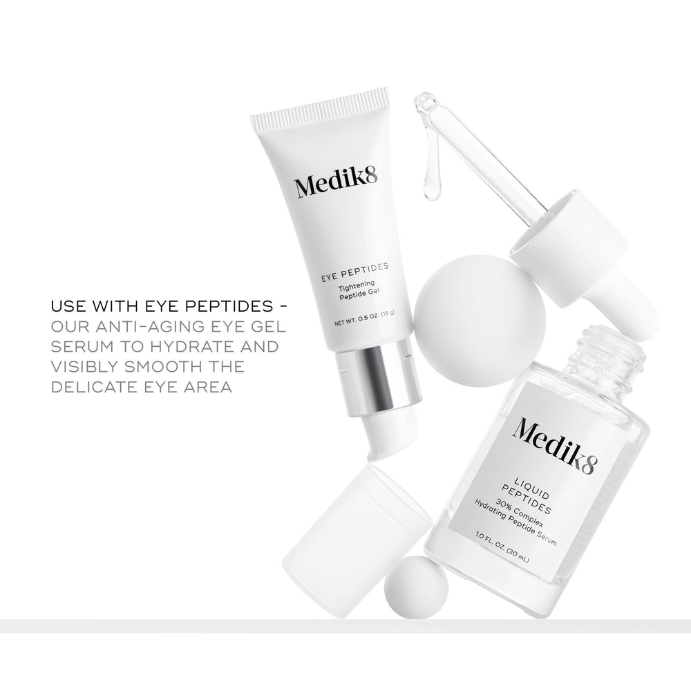 Medik8 Liquid Peptides glow result suggesting brighter skin