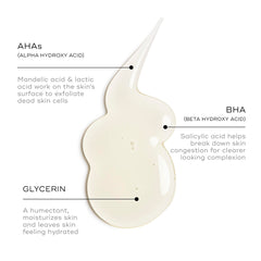 Medik8 Surface Radiance Cleanse foaming application shows gentle lather.