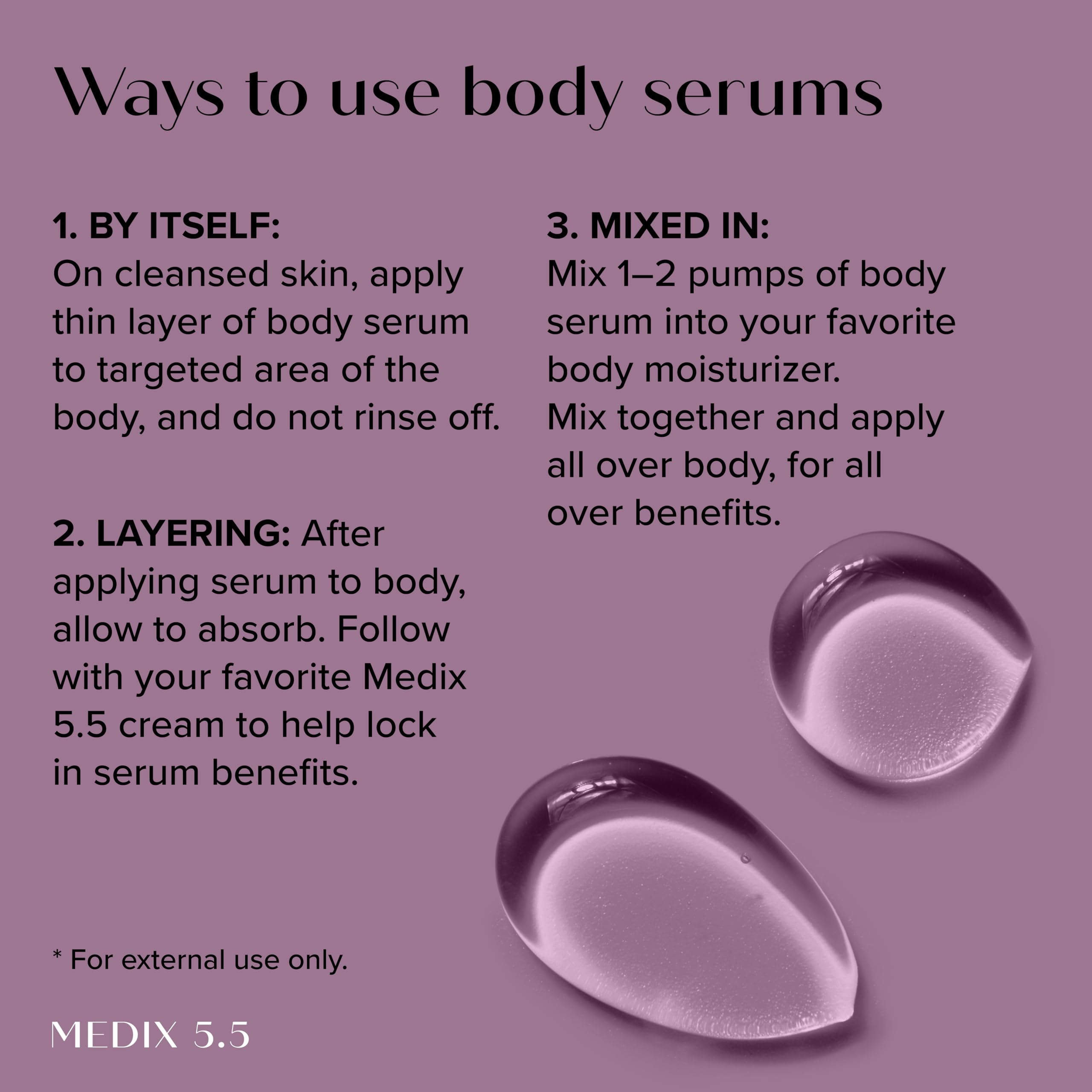 Medix 5.5 brand packaging display set for gifting