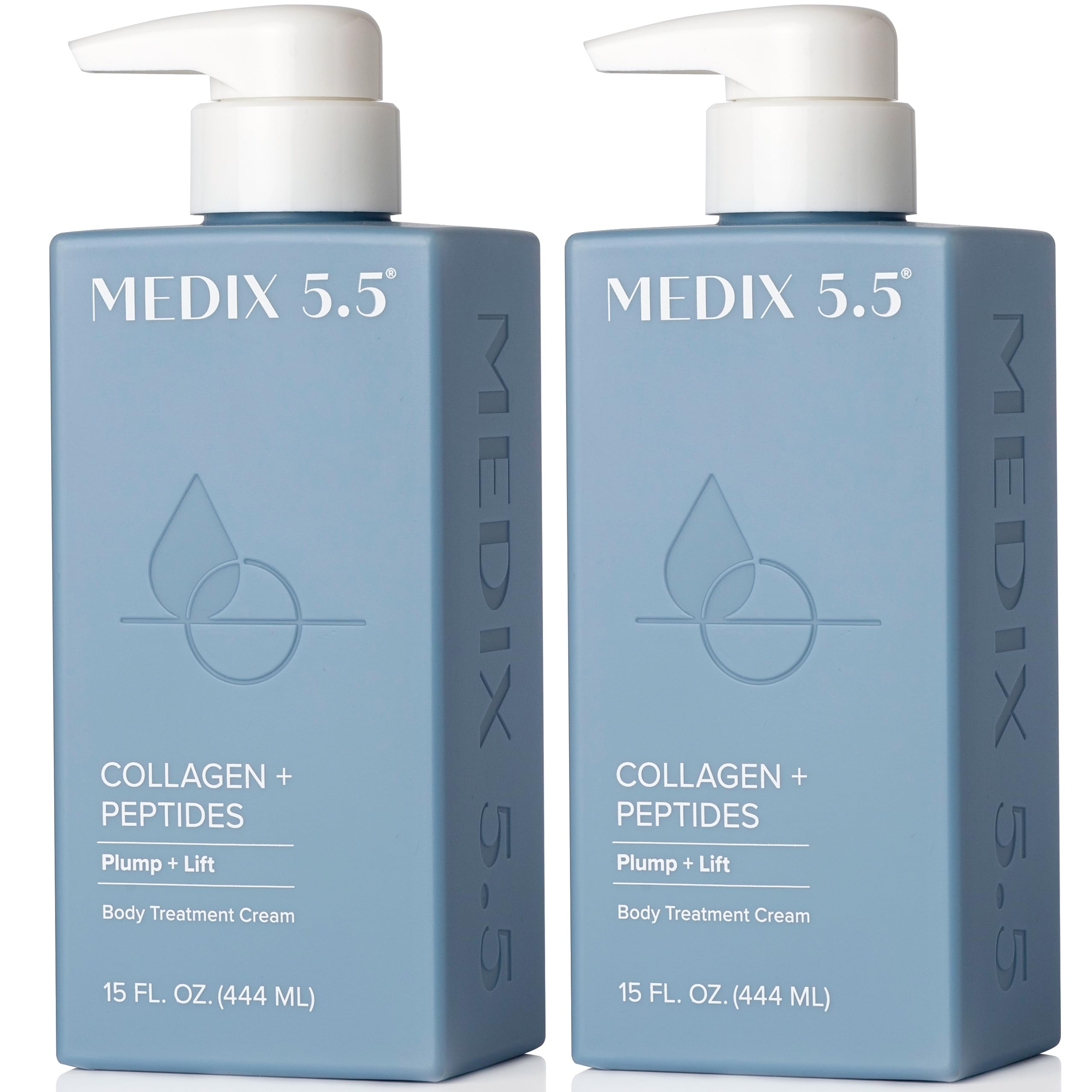Medix 5.5 Collagen Cream bottle, hydrates dry skin and supports firmness.