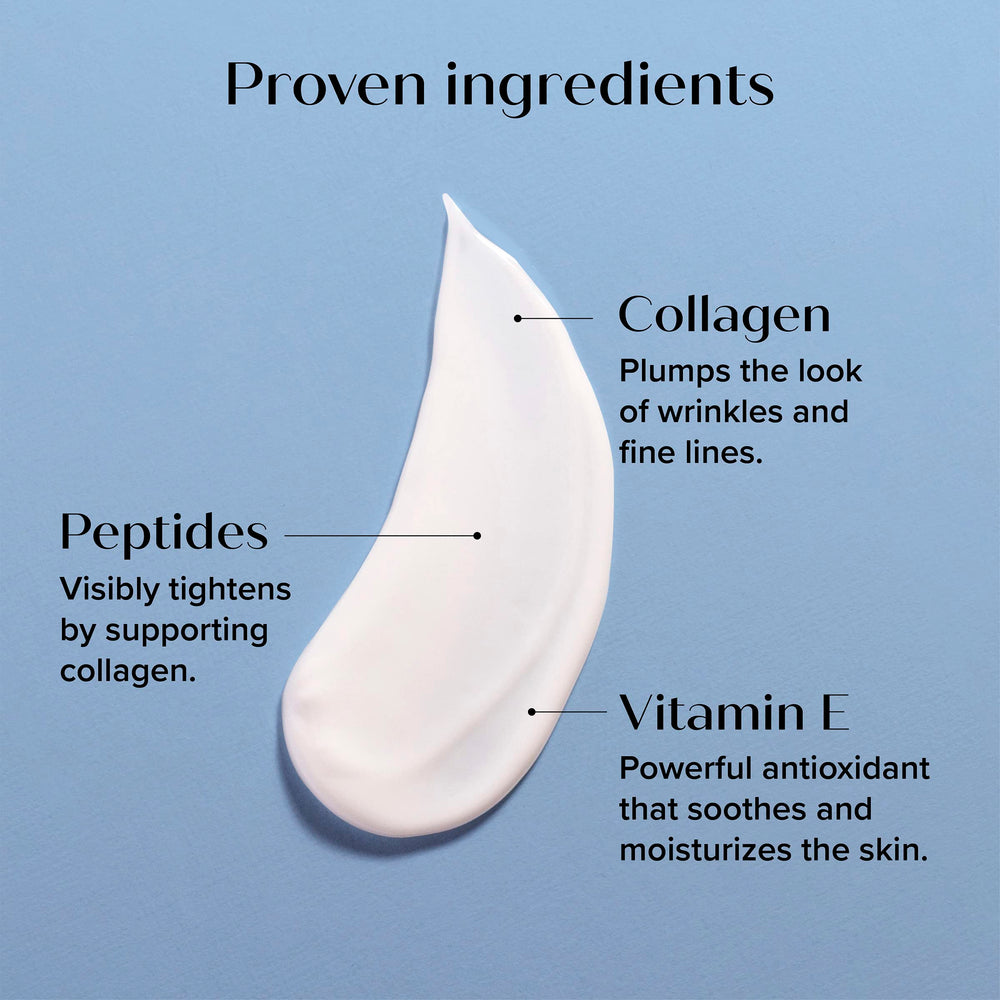 Medix 5.5 Collagen Cream jar closeup showcasing peptide nourishment.
