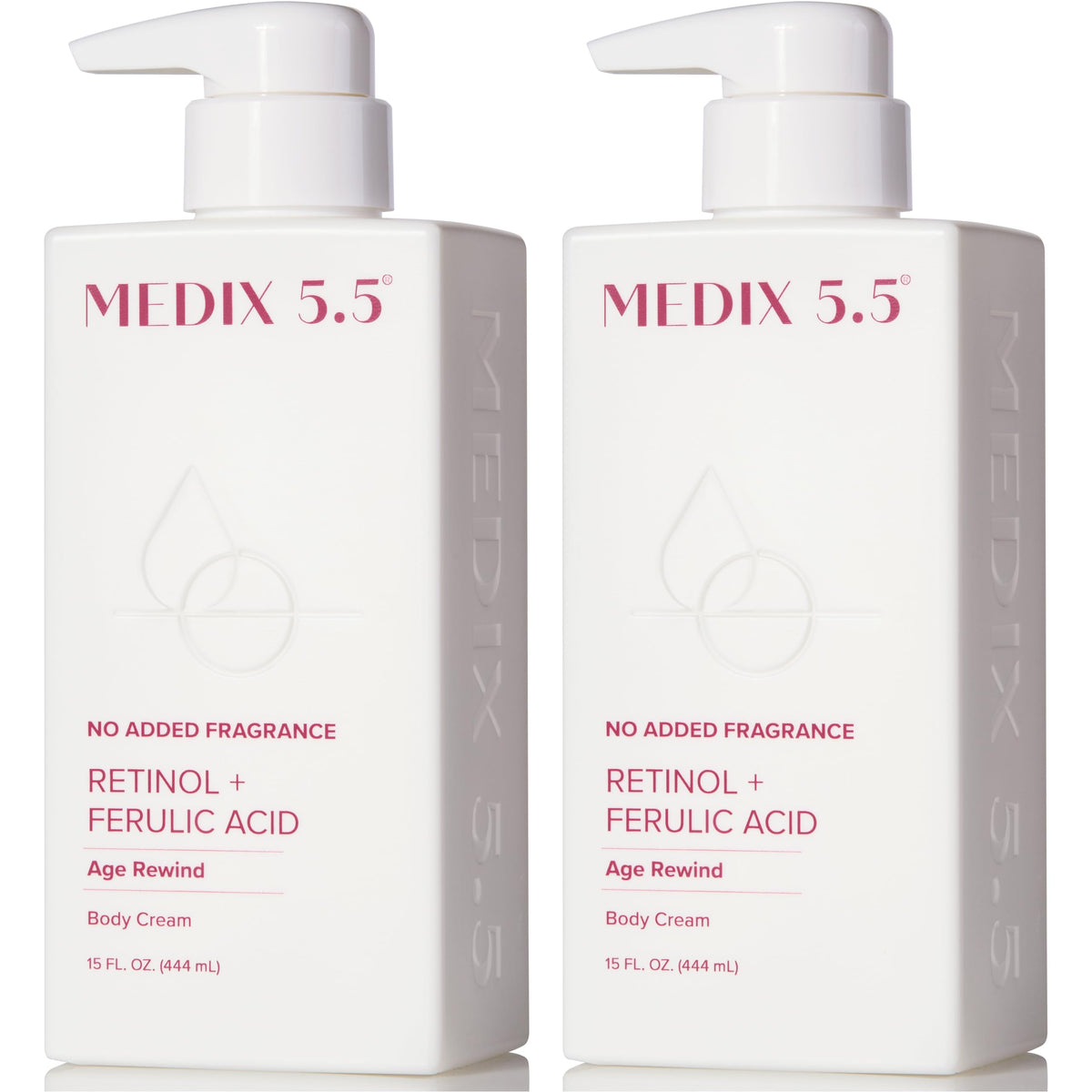 Medix 5.5 fragrance-free retinol face moisturizer bottle for daily use.