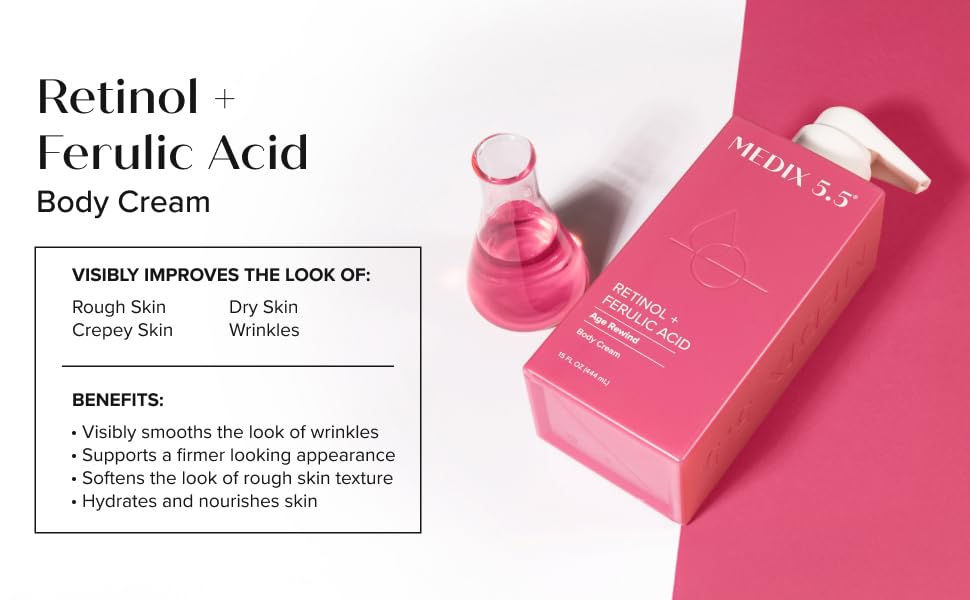 Medix 5.5 shea butter and green tea blend provides nourishing feel.