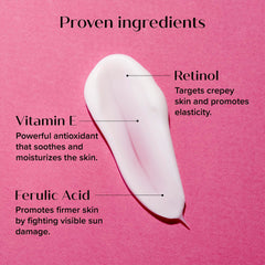 Medix 5.5 Retinol Cream texture—rich, fast-absorbing for smoother skin