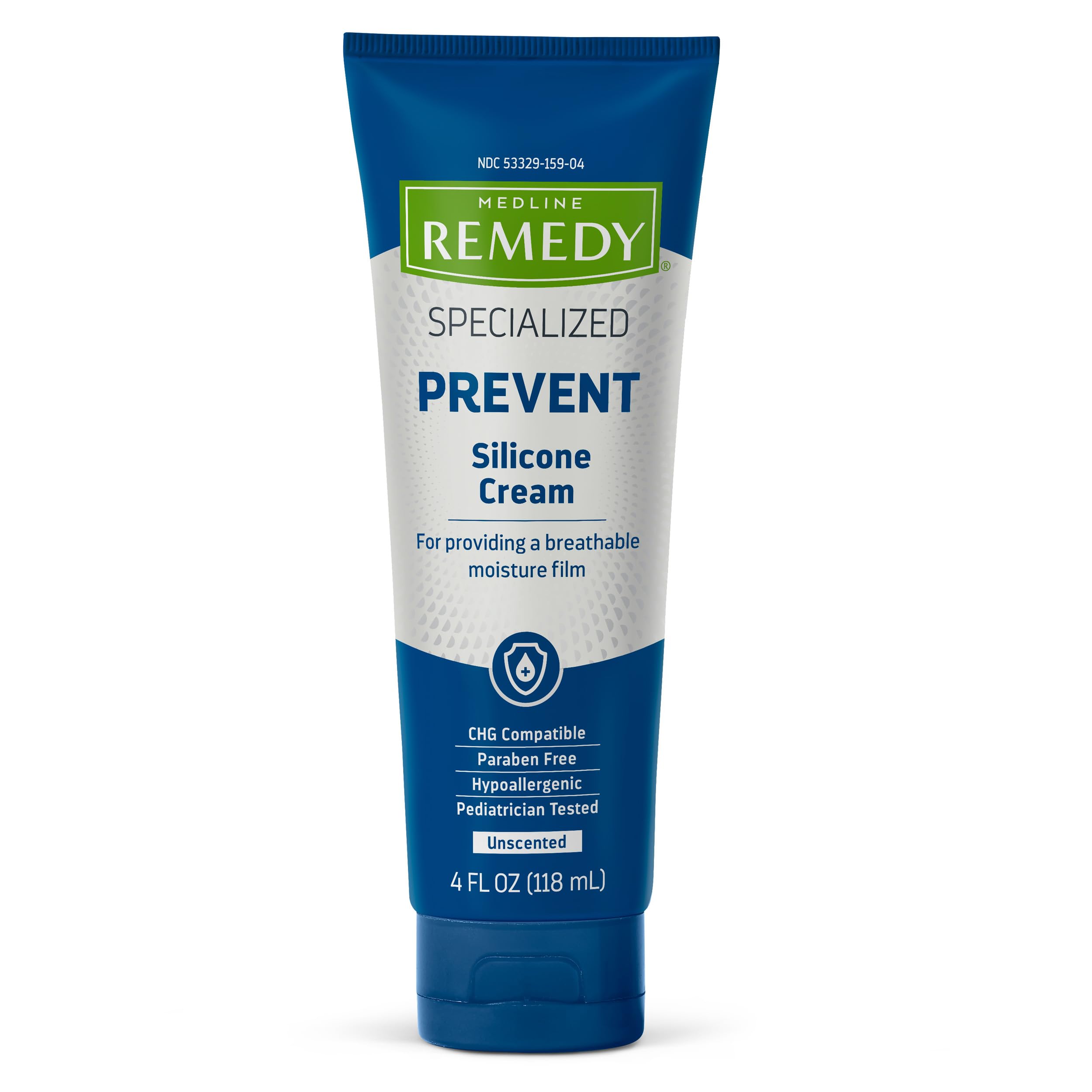 Crema Medline Remedy con silicona, textura sedosa para piel suave y protegida