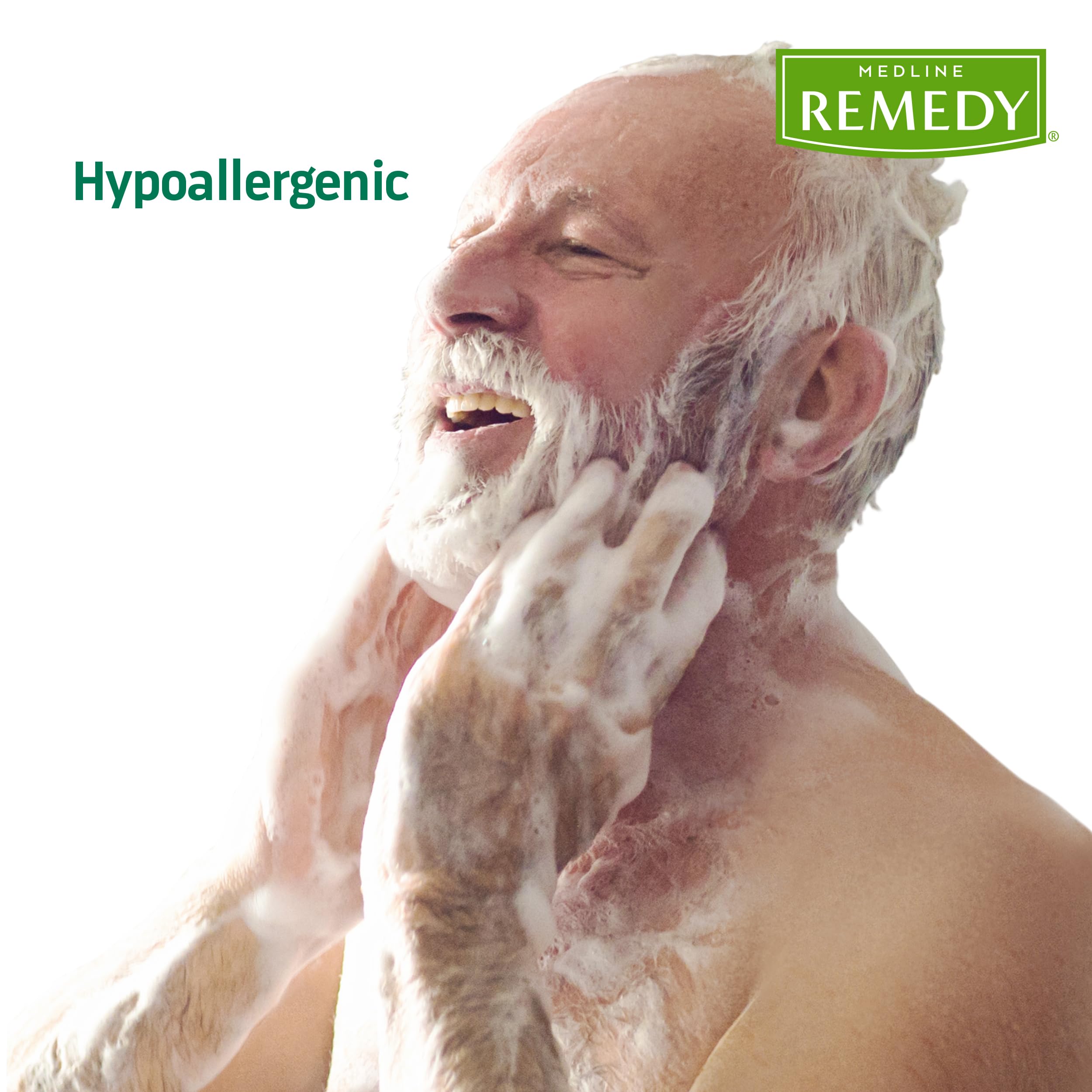 Medline Remedy Essentials: aloe suave para piel sensible, sensación calmante y confort.