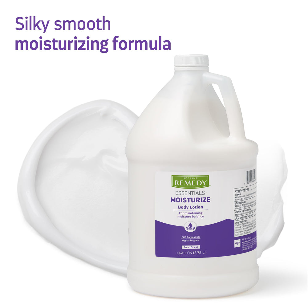 Fragrance fresca Medline Remedy Essentials, piel suave sin grasa