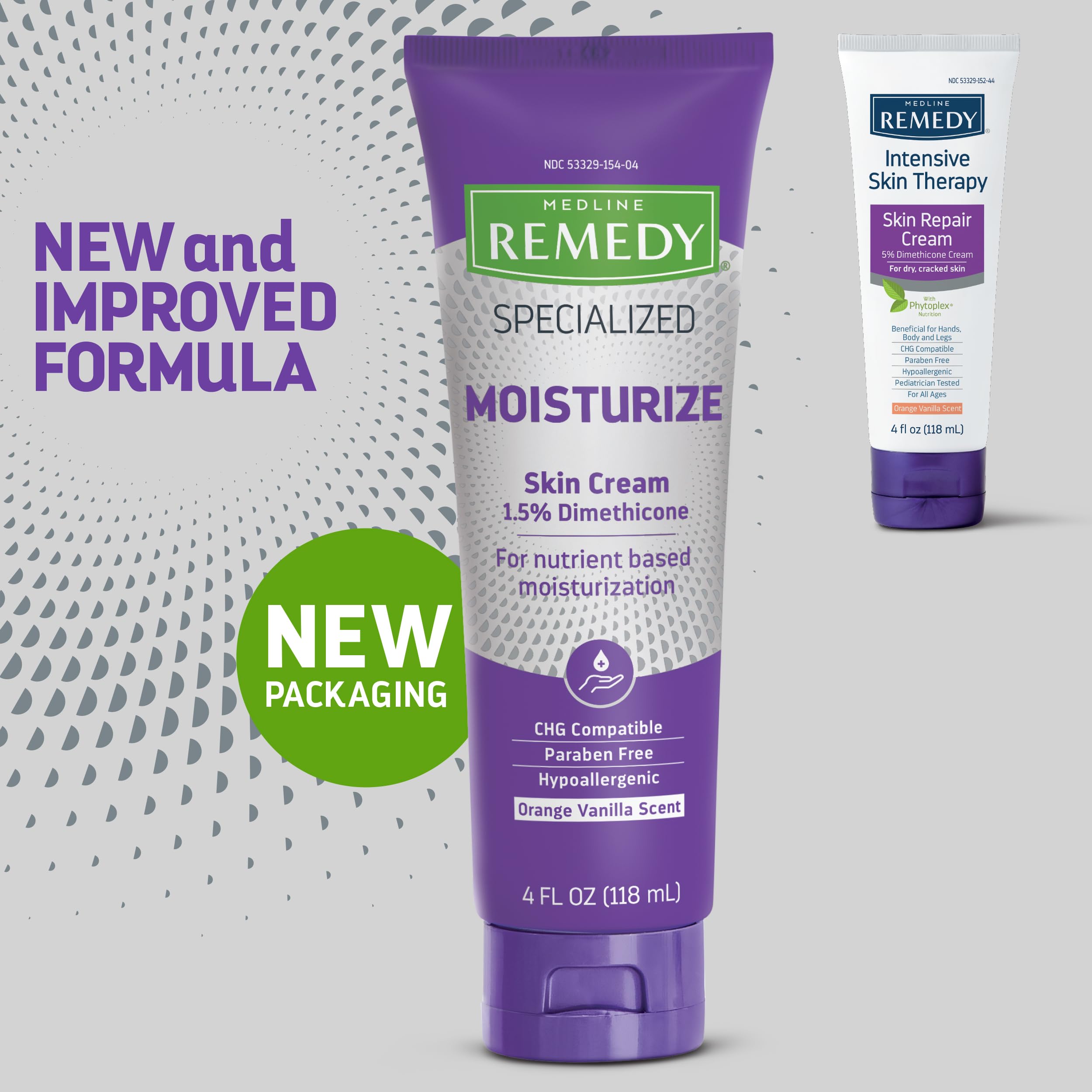 Medline Remedy Nutrashield 4 oz tube ideal for daily use and travel.