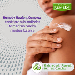 Medline Remedy Nutrashield texture swatch demonstrates quick absorption.