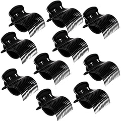 Medoca clips rulos calor, 10 piezas, fijación estable para rizos duraderos.