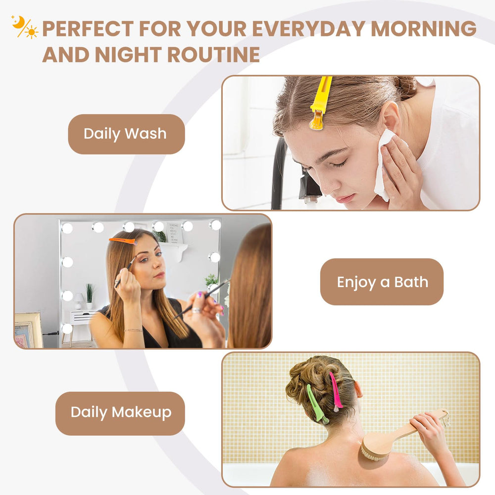 Medoca hair-sectioning clip ideal for organizing sections during styling.