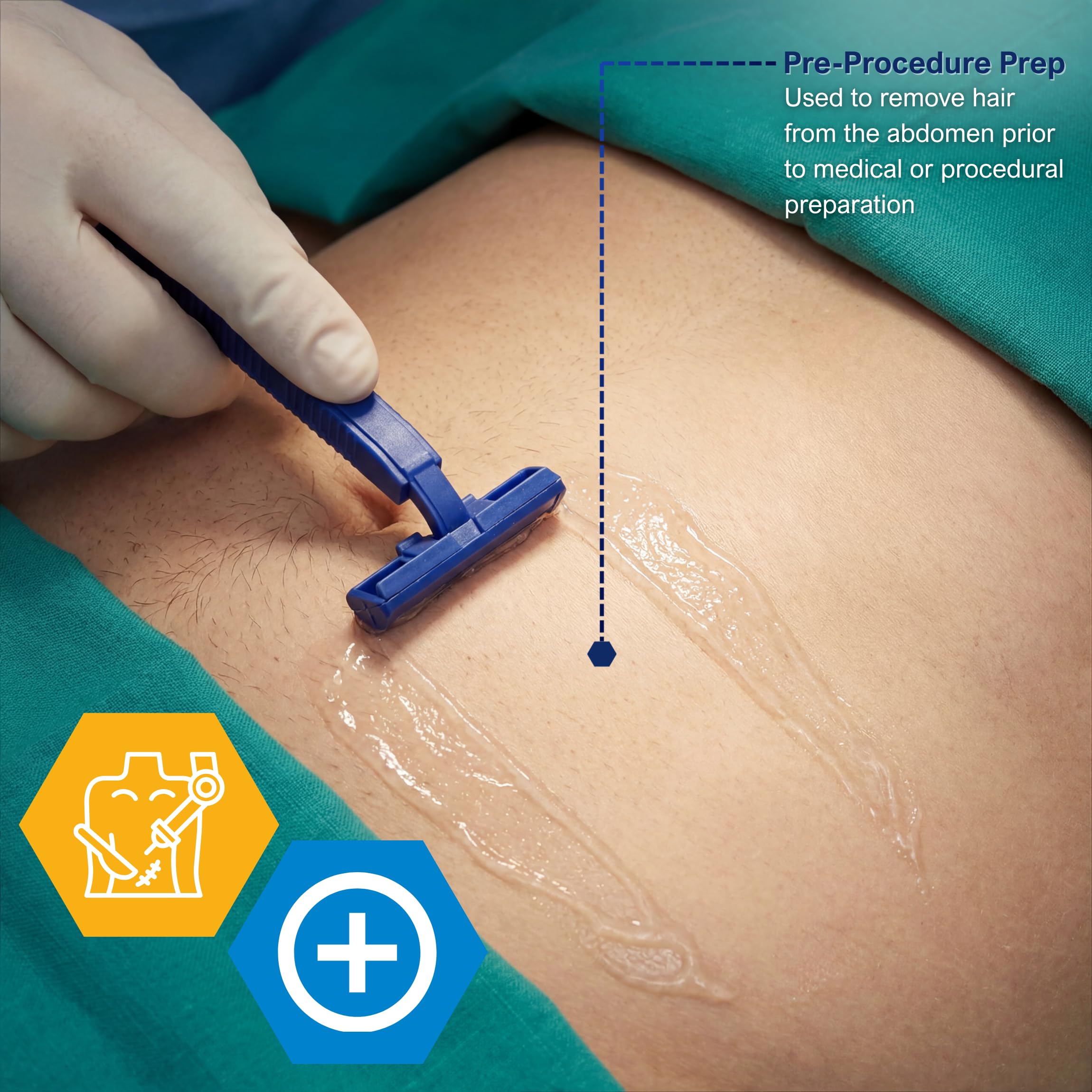 Medpride protective guard shown for safe dry storage after use.