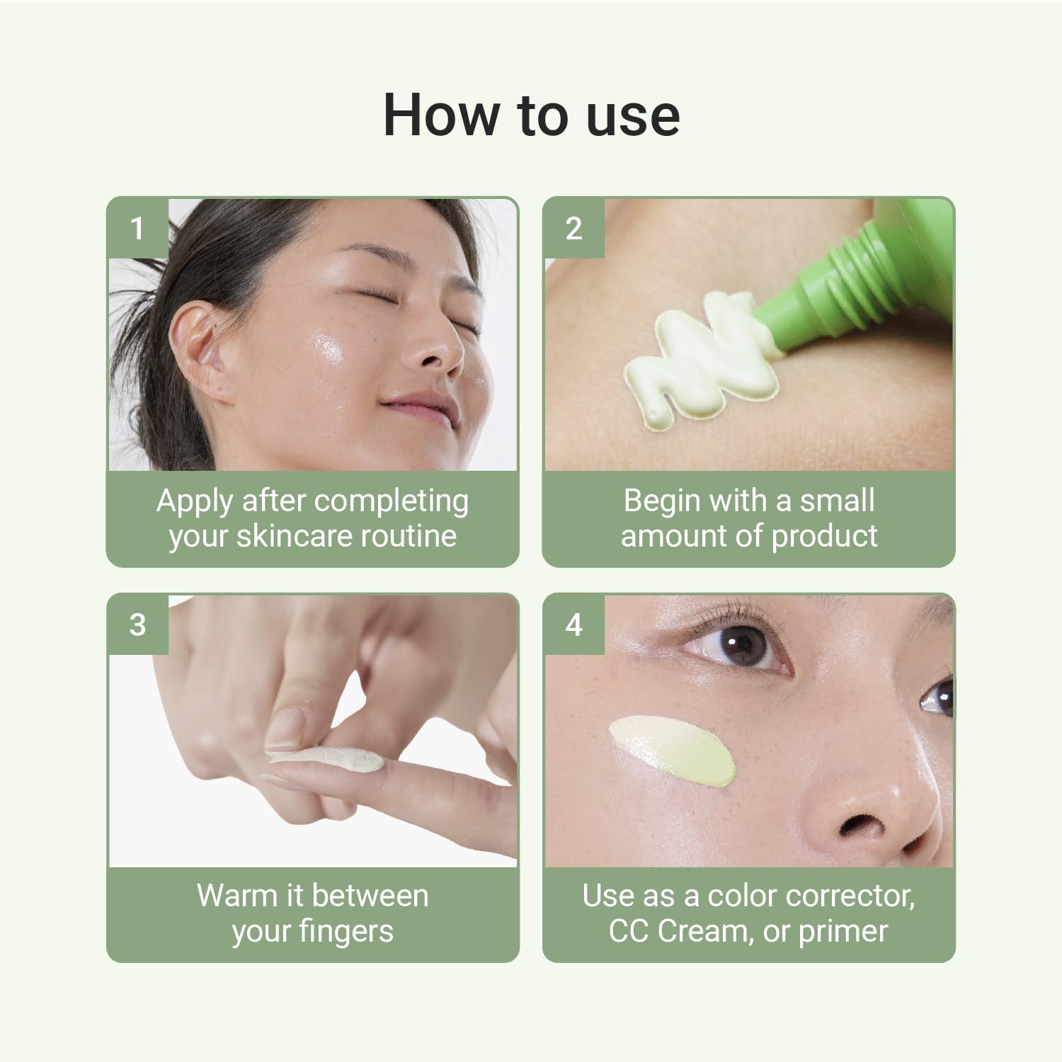 Retoque rápido con Meebak Cica Redness Solution Lite durante el día