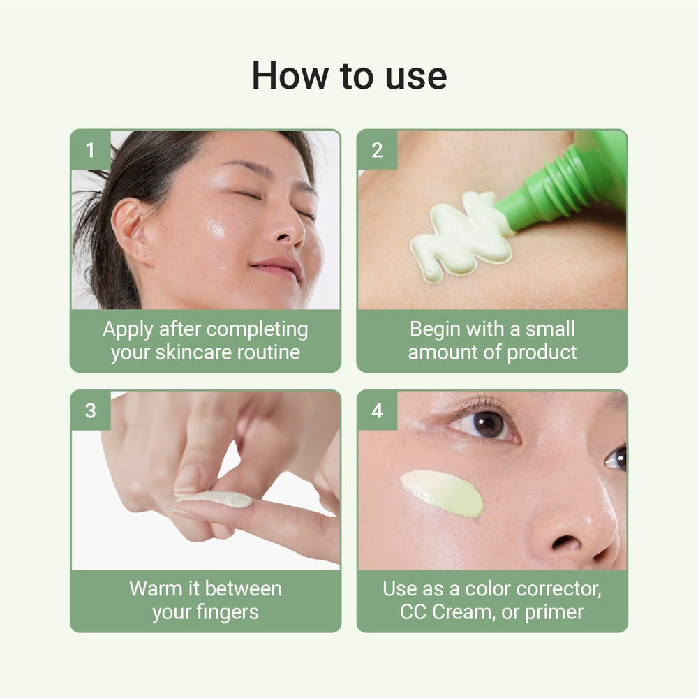 Retoque rápido con Meebak Cica Redness Solution Lite durante el día