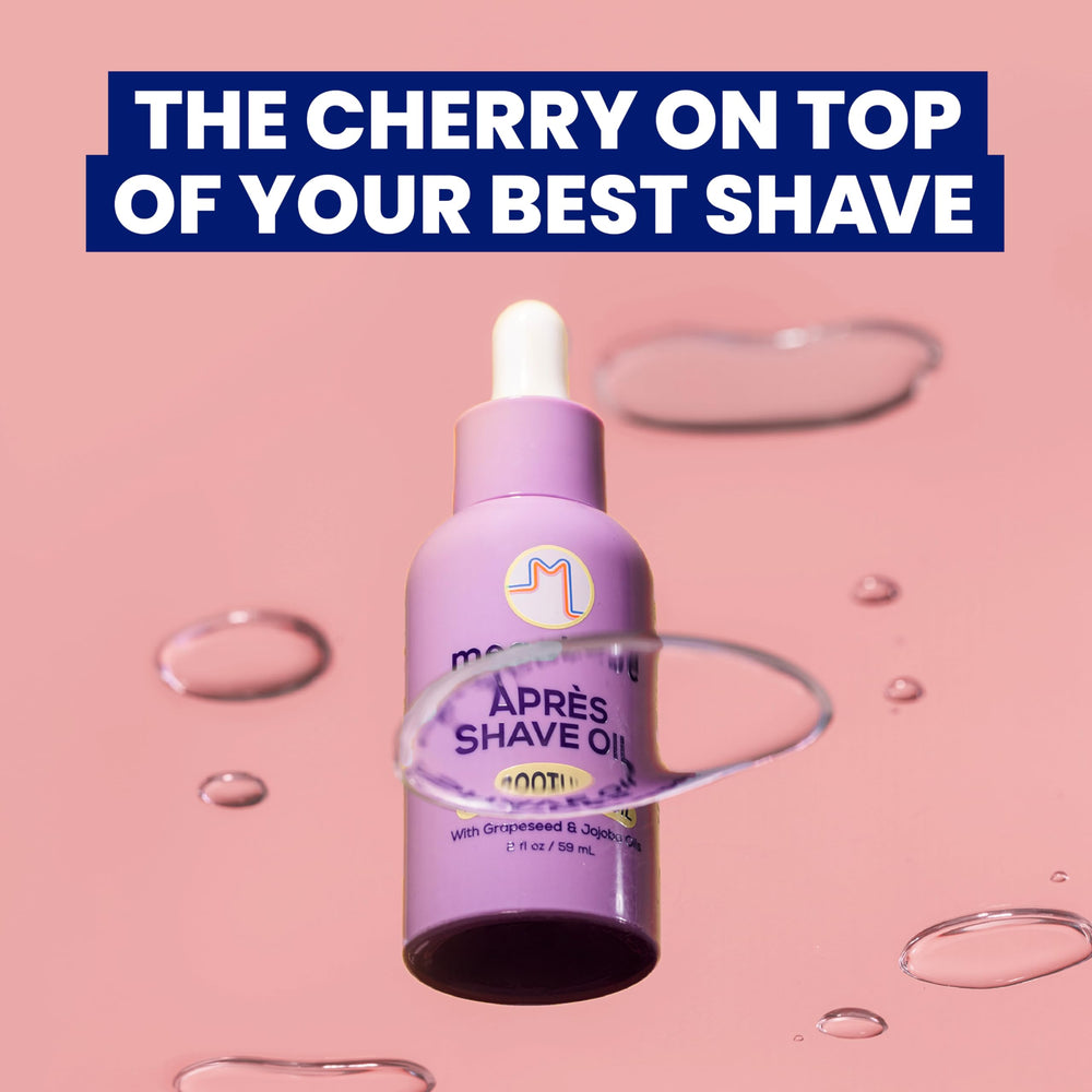 Megababe Après Shave Oil: envase sostenible hecho de plástico post-consumo.