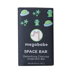 Megababe Space Bar detox carbón activado para axilas frescas y sin olores
