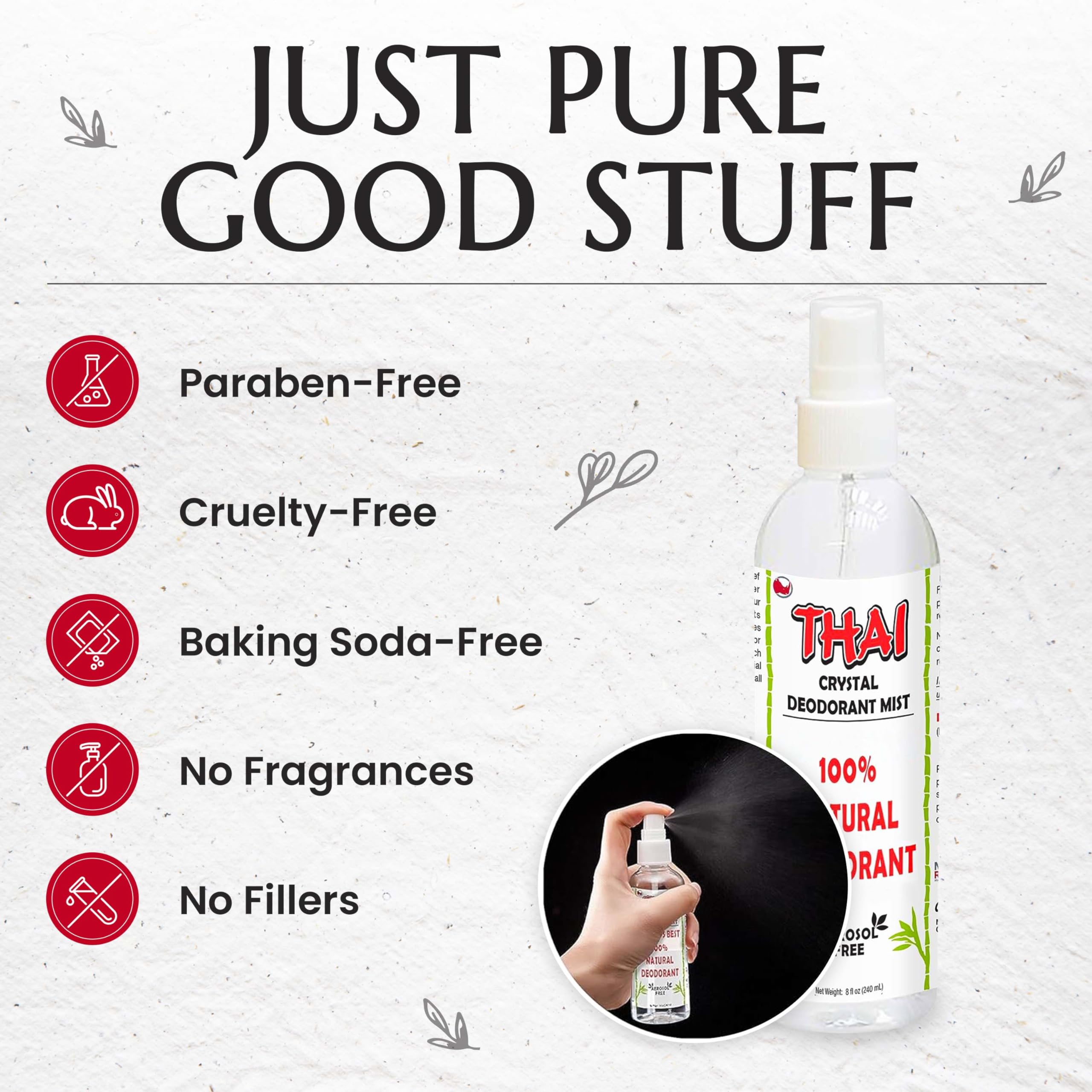 MegaRhino Thai Desodorante Spray: pack doble para la familia