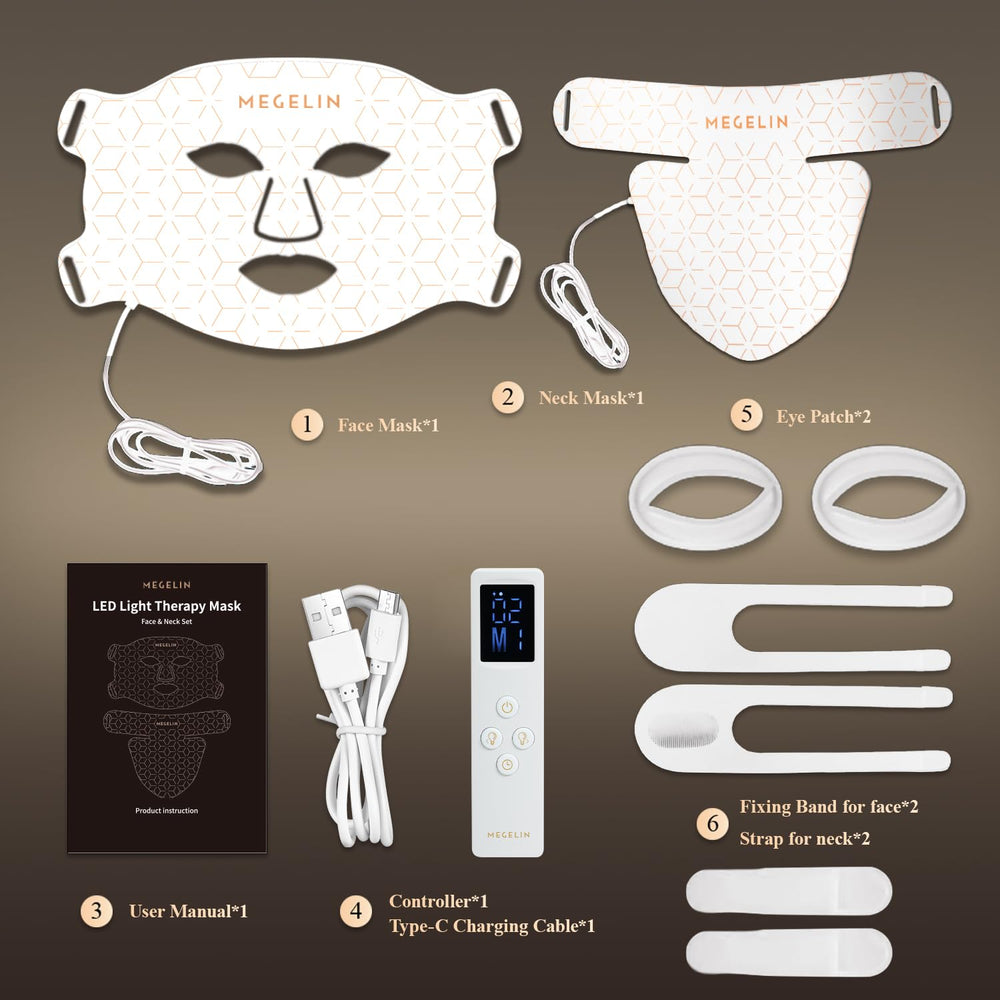 MEGELIN portable foldable mask for easy at-home routines or travel.
