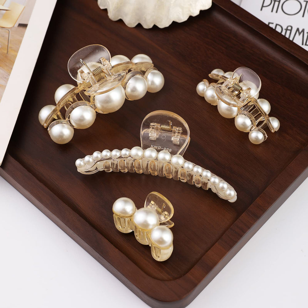 Mehayi broches cabello perla diseño elegante para ocasiones