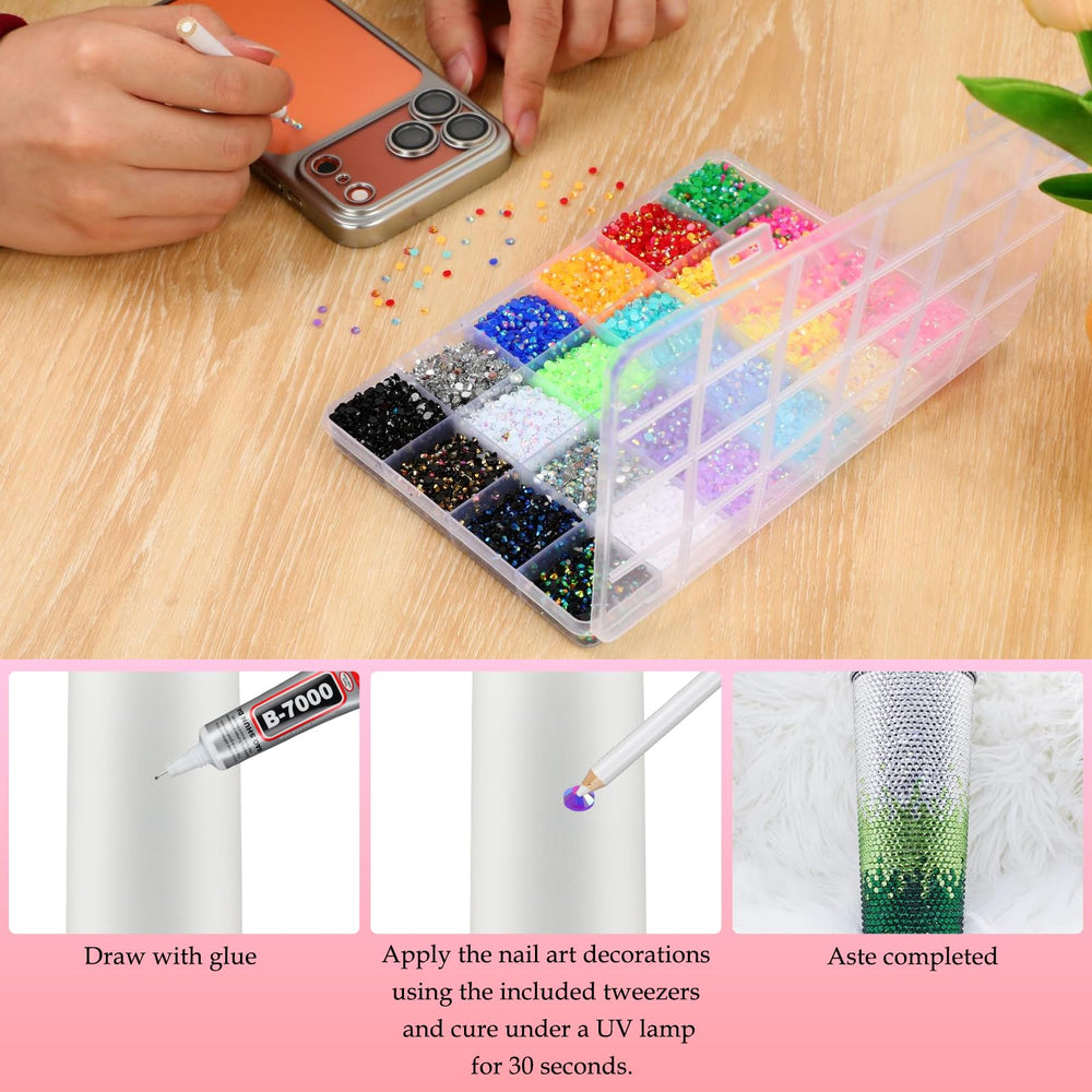 MeiAid glittering accents for greeting cards and home decor accents.