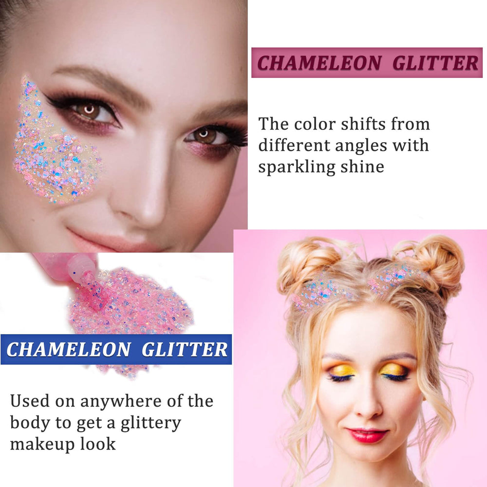 MEICOLY Chameleon: brillo facial ligero, cómoda capa para todo el día.