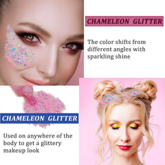 MEICOLY Chameleon: brillo facial ligero, cómoda capa para todo el día.