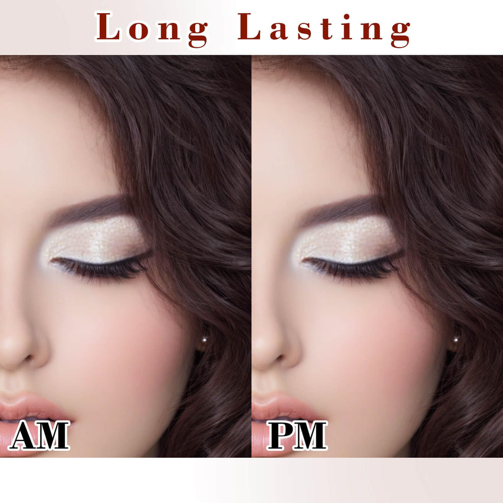 MEICOLY Champagne Shimmer Eyeshadow is buildable for rich, layered looks.