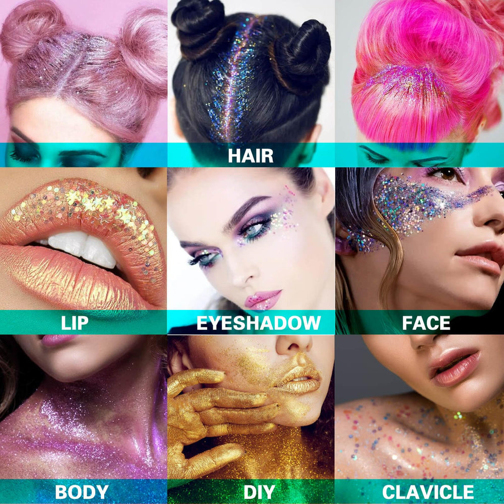 MEICOLY long-lasting sparkle for events and dances