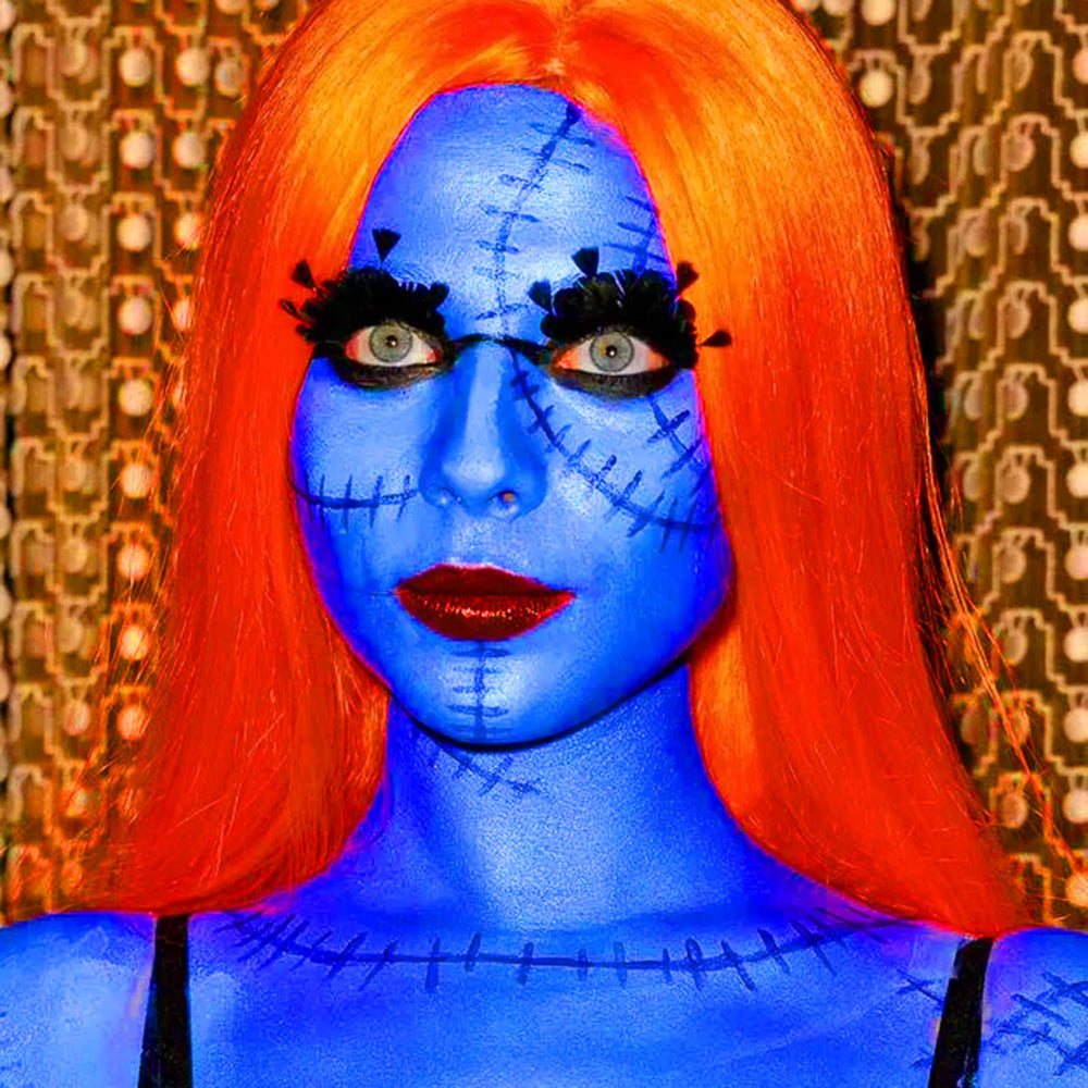 Esponja para difuminar royal blue y lograr acabado uniforme.
