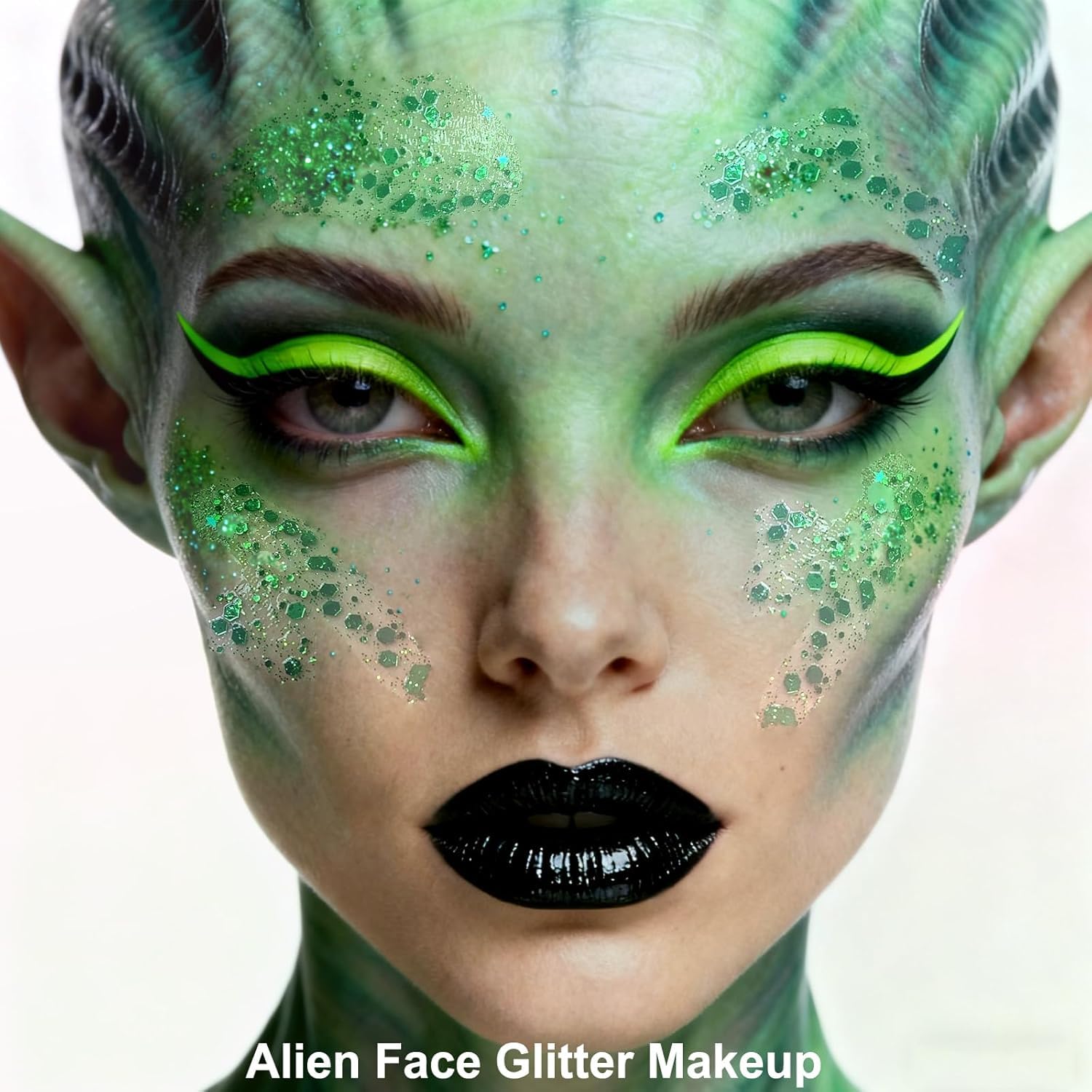 MEICOLY glitter dorado y verde para Dia de San Patricio