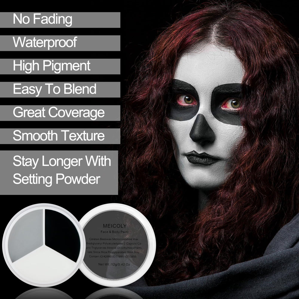 MEICOLY maquillaje-cara-blanco para acabados nítidos y espectaculares
