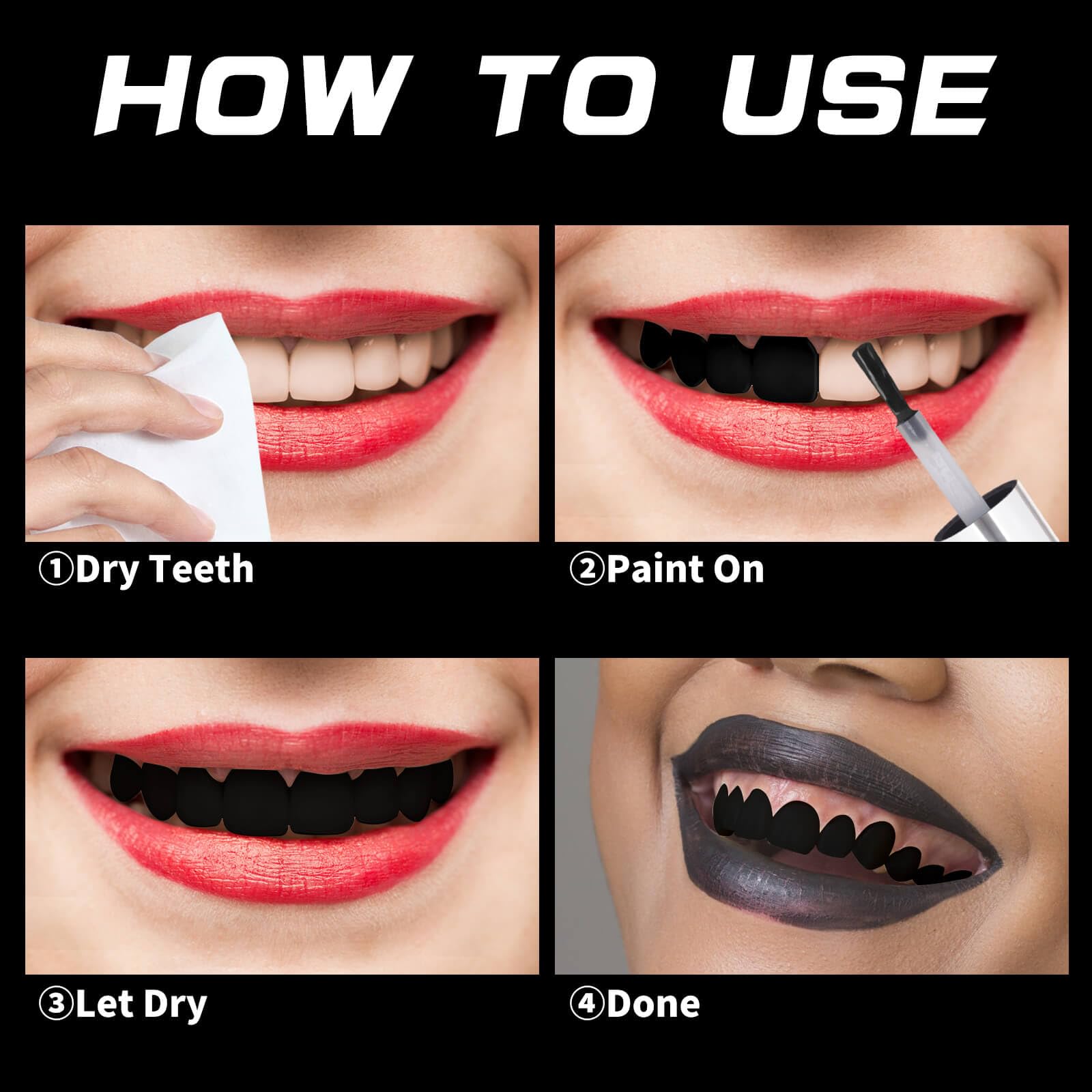 MEICOLY missing teeth prop adds rugged pirate vibe safely