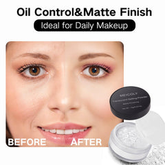 MEICOLY talc-free formula suitable for olive skin tones.