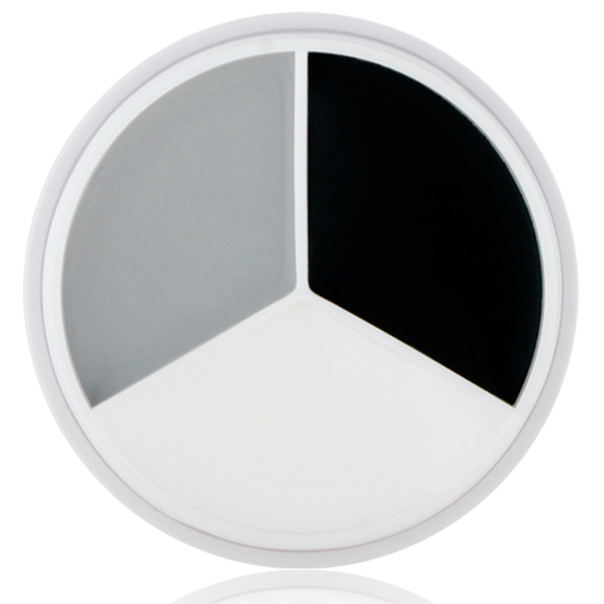 MEICOLY paleta-pintura-cara-cuerpo negro blanco gris para efectos especiales y cosplay