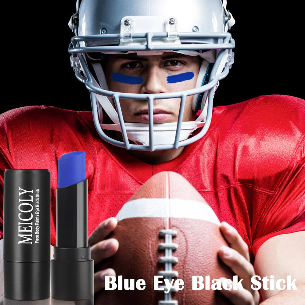 Meicoly Royal Blue Eye Black Stick cosplay makeup for fantasy costumes