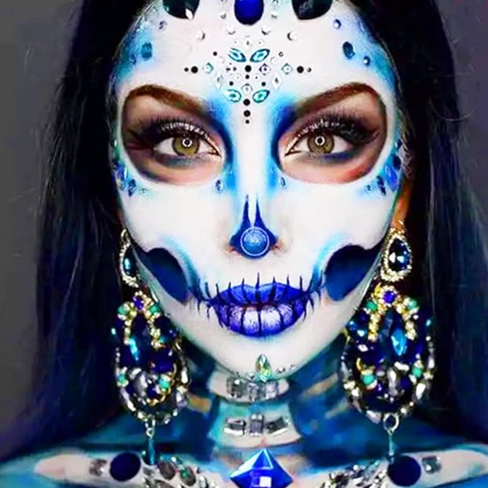 Meicoly Royal Blue Face Body Paint Stick easy to apply