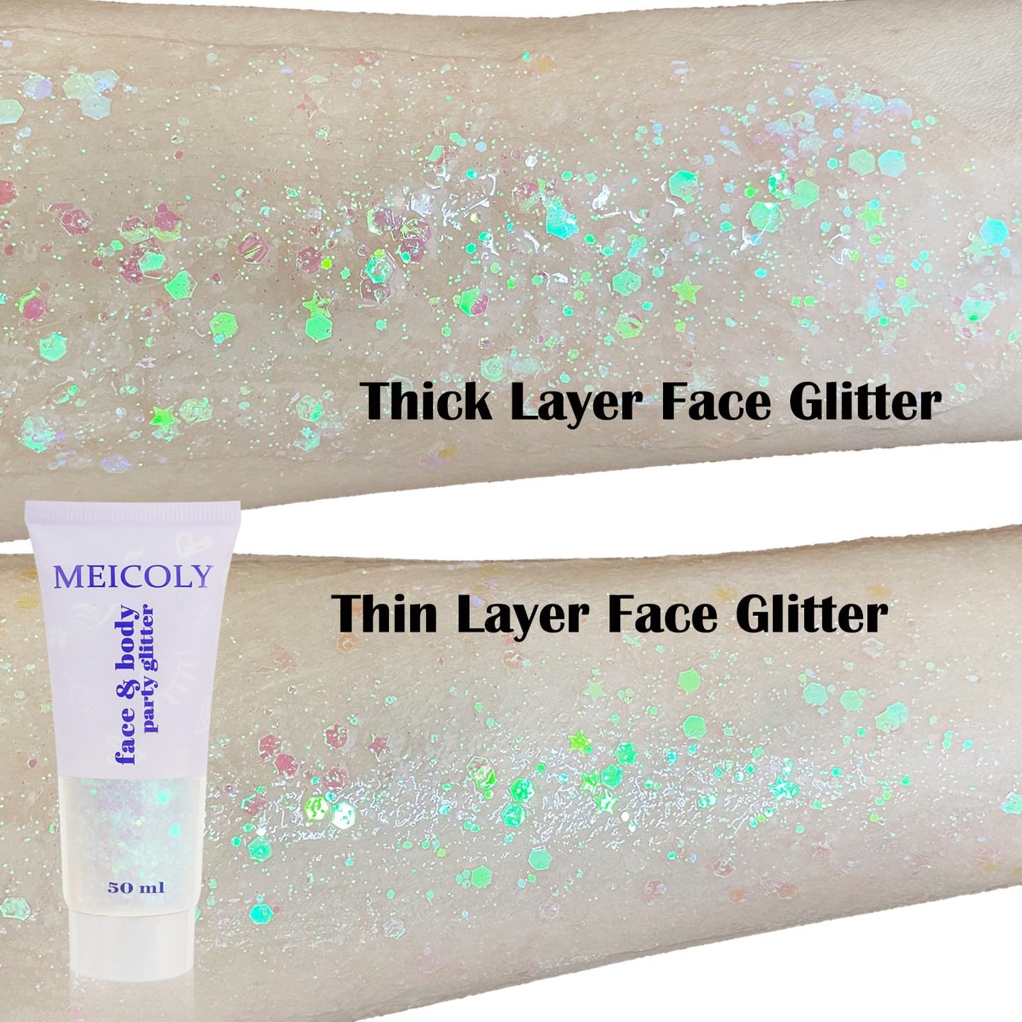 MEICOLY self-adhesive gel saves makeup time.