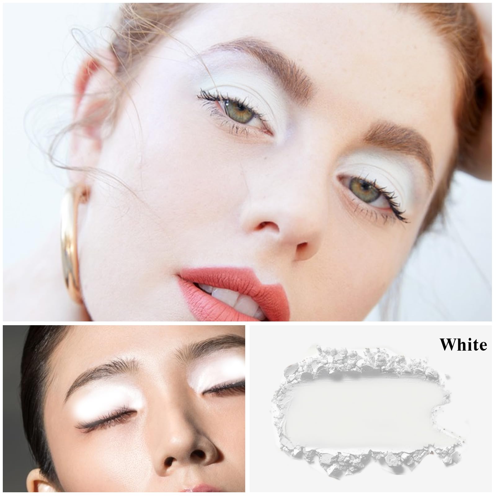 MEICOLY single eyeshadow compact provides buildable coverage in travel-friendly packaging