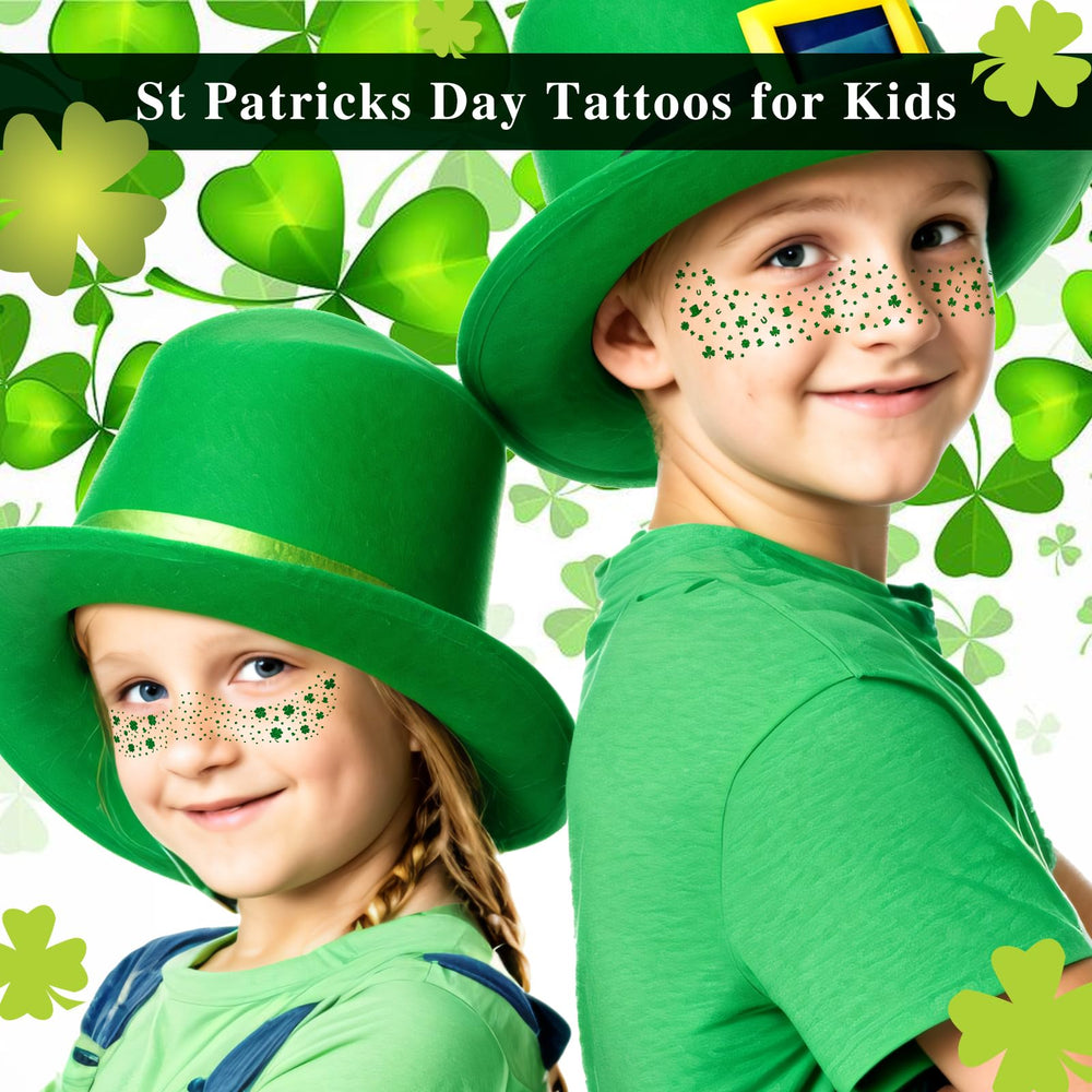 MEICOLY St Patrick's Day green top hat sticker for playful style.