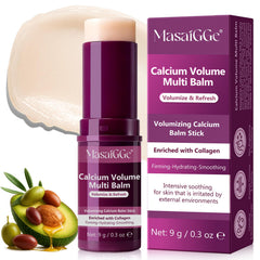 Meifenla calcium multi balm stick packaging shows compact, travel-friendly design for on-the-go hydration.