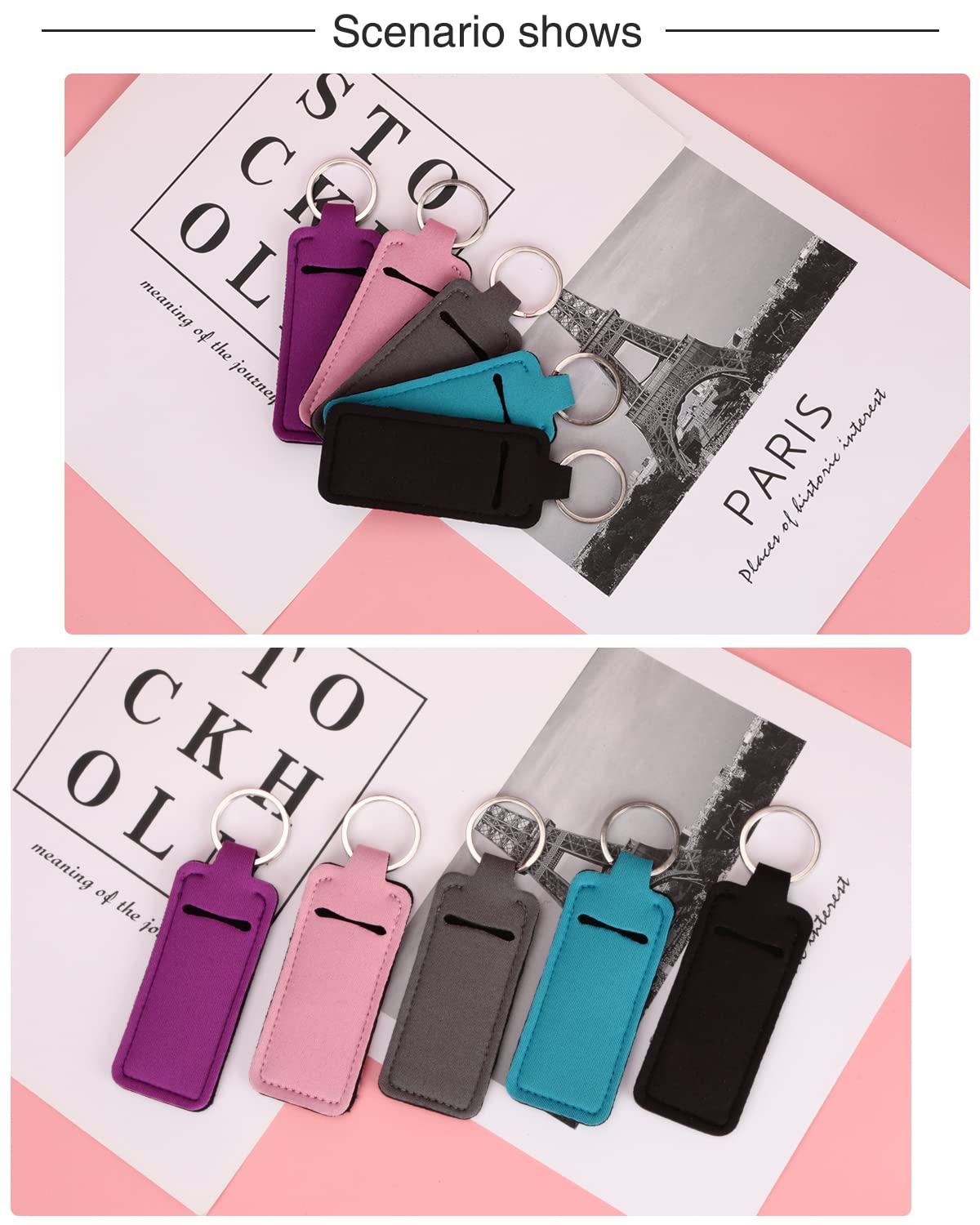 Meiiy regalo ideal para bálsamo labial, barra de labios y brillo.
