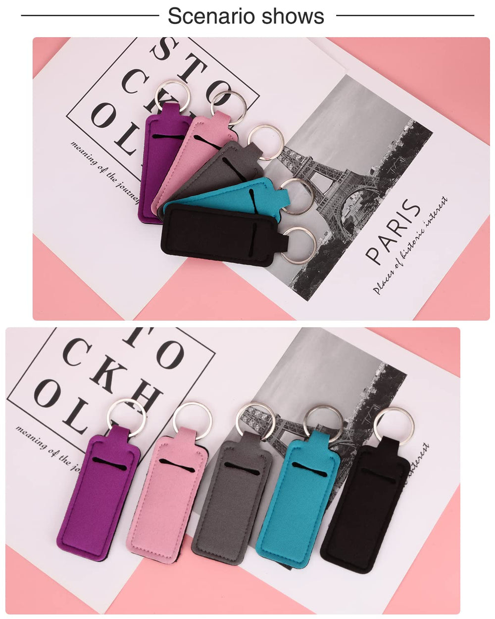 Meiiy regalo ideal para bálsamo labial, barra de labios y brillo.