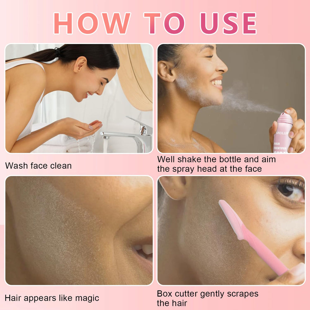 Meilury Non-slip Razor Handle offers a comfortable grip during shaving.