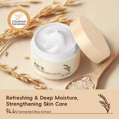 MeiPlumLai crema arroz textura ligera ideal para uso diario.